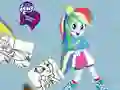 Spel Färgbok Equestria Girls på nätet
