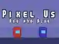 Spel Pixel Vi Röd och Blå på nätet