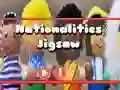 Spel Nationaliteter Pussel på nätet