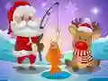 Spel Julfiske med Tomten på nätet