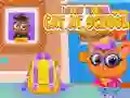 Spel Charmig Virtuell Katt I Skolan på nätet