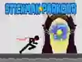 Spel Stickman Parkour pÄ nÀtet Spel Stickman Parkour pÄ nÀtet
