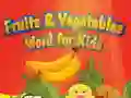 Spel Frukter och Grönsaker Ord för Barn på nätet Spel Frukter och Grönsaker Ord för Barn på nätet