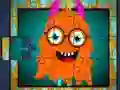 Spel Söta Monster Pussel på nätet Spel Söta Monster Pussel på nätet