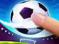 Spel Fotboll Flick Bollen på nätet