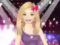 Spel Barbie Popstjärna Klä Ut på nätet