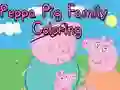 Spel Färglägg Peppa Pig Familj på nätet