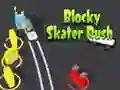 Spel Blocky Skate Rush på nätet