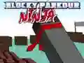 Spel Blocky Parkour Ninja på nätet
