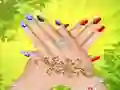 Spel Vår Nail-Art på nätet Spel Vår Nail-Art på nätet