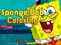 Spel SpongeBob Färgläggning på nätet Spel SpongeBob Färgläggning på nätet