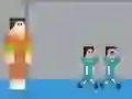 Spel Noob vs Pro Bläckfisk Utmaning på nätet