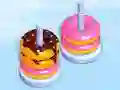 Spel Rolig Donut Sortering pÄ nÀtet Spel Rolig Donut Sortering pÄ nÀtet