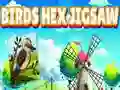 Spel Fåglar Hex Pussel på nätet Spel Fåglar Hex Pussel på nätet