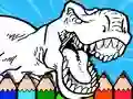 Spel Måla dinosaurier för barn på nätet Spel Måla dinosaurier för barn på nätet