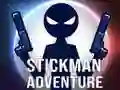 Spel Stickman Äventyr på nätet Spel Stickman Äventyr på nätet