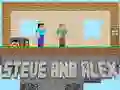 Spel Steve och Alex pÄ nÀtet Spel Steve och Alex pÄ nÀtet