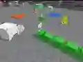 Spel Glidande Blockig Orm 3D på nätet