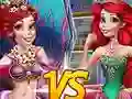 Spel Prinsessan Ariel mot sjöjungfrun på nätet