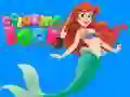 Spel Färgbok för Ariel Sjöjungfru på nätet