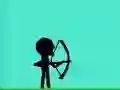 Spel Stickman Bågskytt 2D på nätet