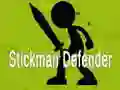Spel Stickman Försvarare på nätet