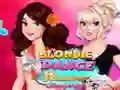 Spel Blondie Dans #Hashtag Utmaning på nätet