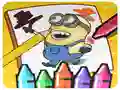 Spel Färglägg Minion på nätet