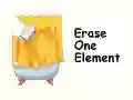 Spel Radera ett element på nätet