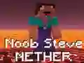 Spel Noob Steve Nether på nätet