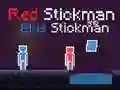 Spel Röd Stickman och Blå Stickman på nätet Spel Röd Stickman och Blå Stickman på nätet