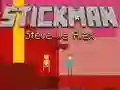 Spel Stickman Steve mot Alex Nether pÄ nÀtet Spel Stickman Steve mot Alex Nether pÄ nÀtet