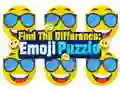 Spel Hitta Skillnaden: Emoji Pussel på nätet