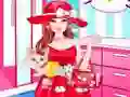 Spel Barbie med katt på nätet