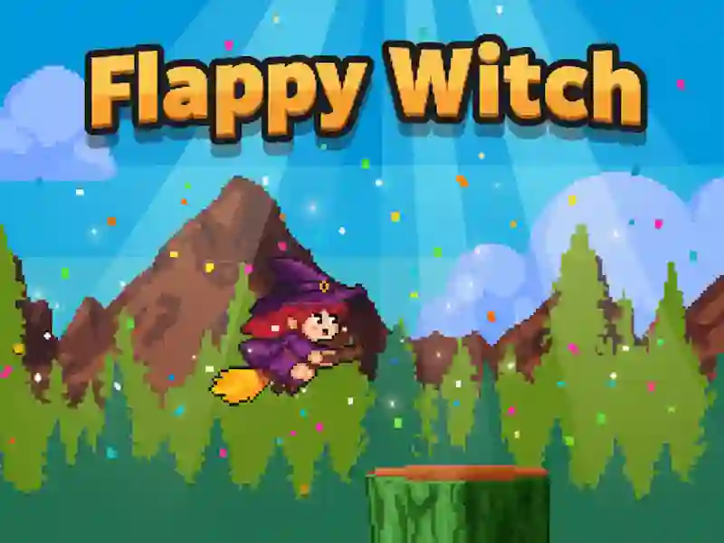 Spel Flappy Witch på nätet