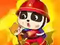 Spel Lilla Panda Brandman på nätet