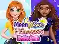 Spel Modekamp mellan Månens och Solens prinsessor på nätet