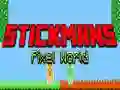 Spel Stickmans Pixelvärld på nätet Spel Stickmans Pixelvärld på nätet