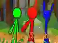 Spel StickMan Bröder mot Zombies på nätet Spel StickMan Bröder mot Zombies på nätet