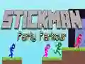 Spel Stickman Party Parkour på nätet
