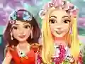 Spel Min drömlika blommiga modelook på nätet Spel Min drömlika blommiga modelook på nätet