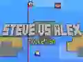 Spel Steve mot Alex: Raketmannen pÄ nÀtet Spel Steve mot Alex: Raketmannen pÄ nÀtet