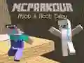 Spel MCParkour Noob och Noob Baby på nätet