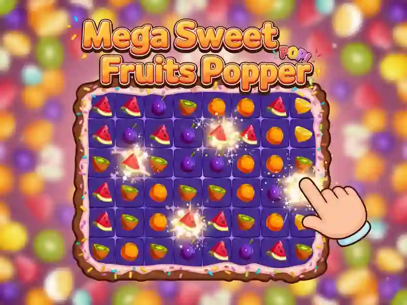Spel Mega Sweet Fruits Popper på nätet