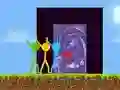 Spel Stickman Kanin Hop Tricks på nätet