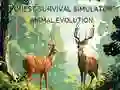 Spel Skog Survival Simulator: Djur Evolution på nätet