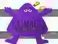 Spel Grimace mot gigantiska clownskor på nätet