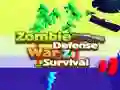 Spel Zombieförsvar: Krig Z överlevnad på nätet
