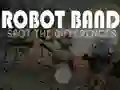 Spel Robotband Hitta skillnaderna på nätet