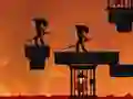 Spel Ninja Stickman Krigare HTML5 på nätet